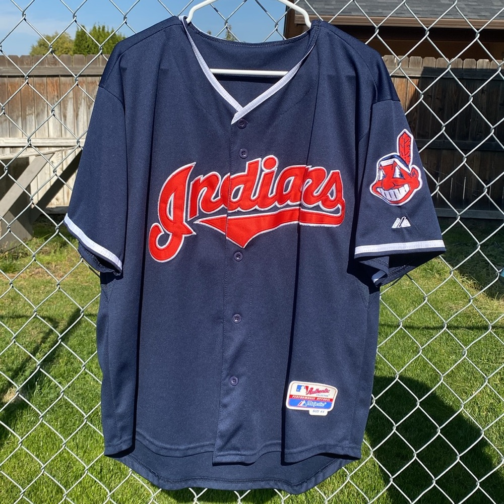 Vintage Majestic MLB Cleveland Indians Jersey